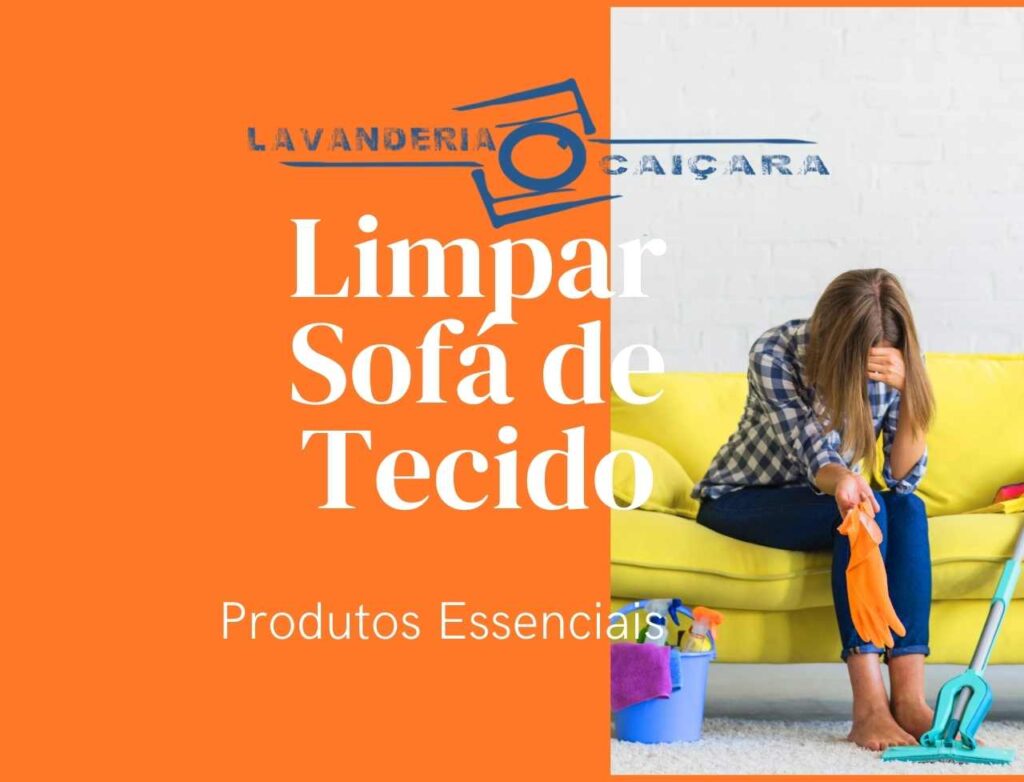 limpando sofa de tecido